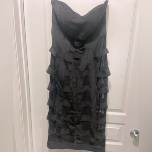 Sexy sheer bondage dress